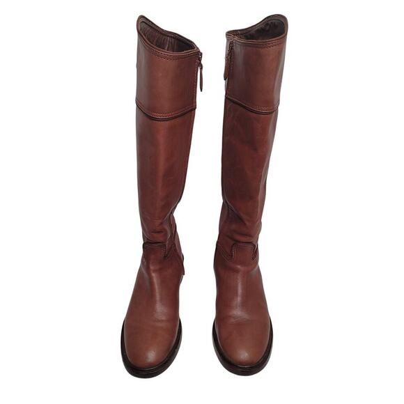 Tory Burch Lowell Leather Riding Boots Size 8.5 M - Picture 5 of 9